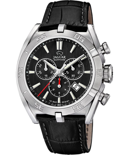 Reloj Jaguar Executive Cronógrafo J857/D Hombre - Caja de acero, esfera negra