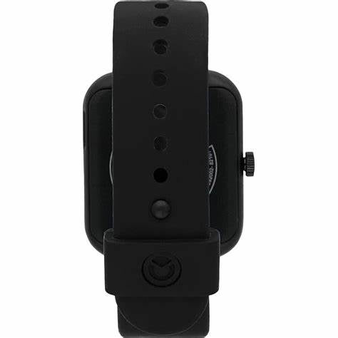 Sector S-03 R3251282008 Unisex Smartwatch Set – Black Aluminum Case, Silicone Strap
