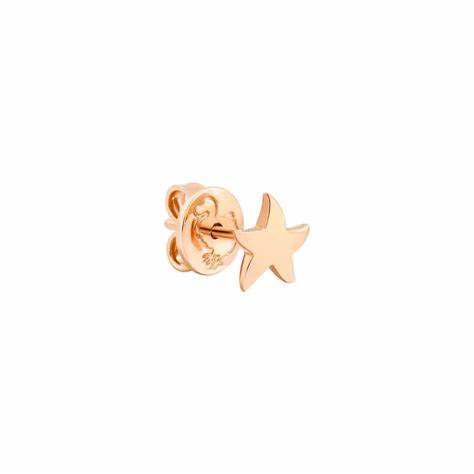 Orecchino DoDo Stellina DHB9006STARX0009R - Oro rosa 9K, design a mini stelle, pezzo singolo