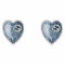 Gucci Interlocking G Light Blue Heart Earrings YBD645547002