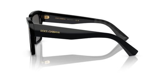 DOLCE & GABBANADolce & Gabbana DG4431 501/87 Unisex Sunglasses - Black Frame, Dark Gray LensesEYEWEAREcecile