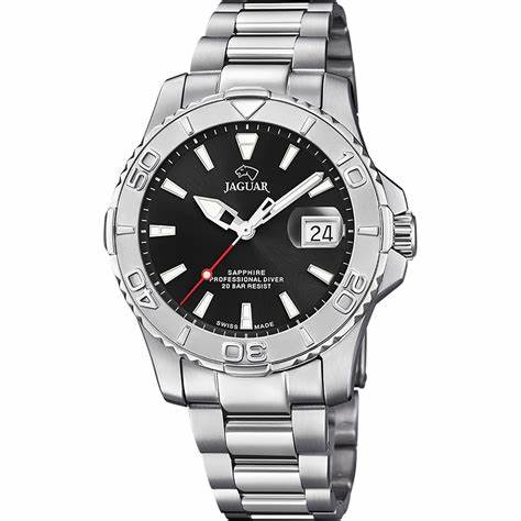 Reloj Jaguar Executive Diver J969/4 Hombre - Caja de acero, esfera negra