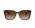 Ralph by Ralph Lauren RA 5293 Women's Sunglasses – Shiny Dark Havana Frame with Gradient Brown Lenses