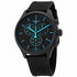 Tissot Chrono XL Men's Watch - Black Dial, Black PVD Case, Black Fabric Strap