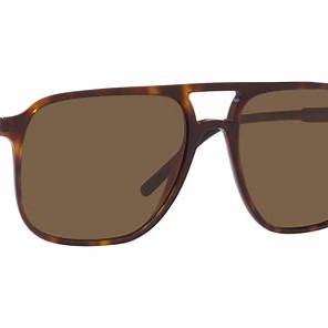 Dolce & Gabbana DG4423 502/73 Gafas de sol unisex - Montura Habana, Lentes Marrón Oscuro