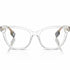 Burberry BE 2375 3024 Occhiali da vista da donna - Montatura Cat-Eye in acetato trasparente