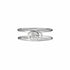 Gucci Interlocking G Sterling Silver 6mm Ring - Size 6