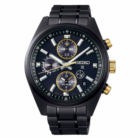 Seiko Prospex Speedtimer SSH169J1 Limited Edition GPS Solar Chronograph – 42mm Black Stainless Steel