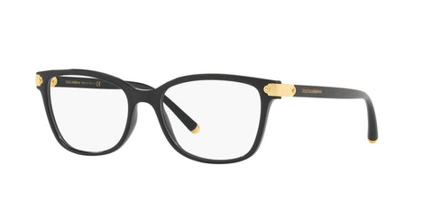 Dolce & Gabbana DG 5036 501 53 Women's Eyeglasses – Black Butterfly Frame