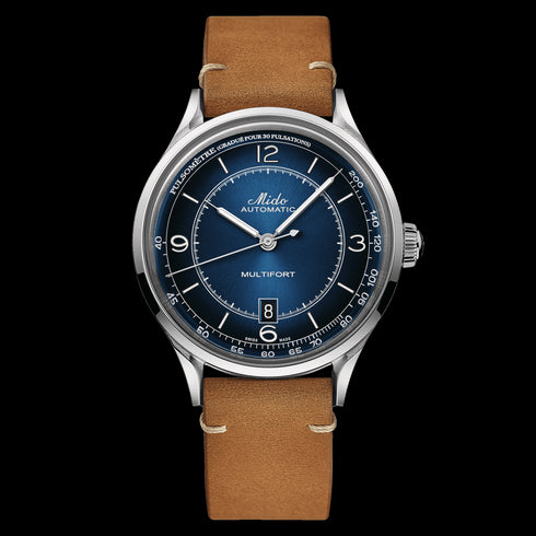 Mido Multifort Patrimony M040.407.16.040.00 Orologio da uomo - Acciaio inossidabile, quadrante blu