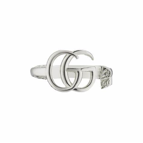 Anello Gucci GG Marmont in argento 925 - Misura 6