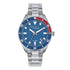 Breil Overhand EW0717 Men's Watch - Blue Dial, Pepsi Bezel, Stainless Steel Bracelet