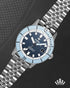 Zodiac Super Sea Wolf 53 Compression ZO9287 Men's Automatic Watch - Blue Dial, Stainless Steel Bracelet