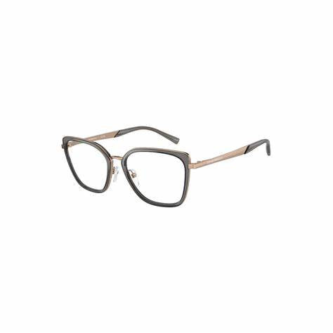 Emporio Armani EA1152 3361 52 Occhiali da vista da donna - Montatura in oro rosa lucido, lenti chiare