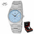 Tissot PRX Powermatic 80 T137.407.11.351.00 – Ice Blue Dial, Stainless Steel Bracelet