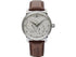 Zeppelin 8662-1 New Captain's Line Men's Automatic Watch – Silver Dial, Brown Leather Strap