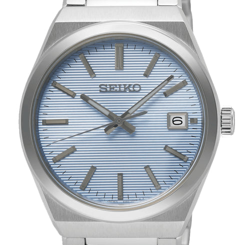 SEIKOSeiko SUR599P1 Men's Watch - Light Blue Dial, Sapphire Crystal, Steel BraceletWATCHESEcecile