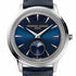 Frederique Constant Classics Moneta Moonphase FC-206N3S6 Orologio da uomo - Quadrante blu, cassa in acciaio, cinturino in pelle blu