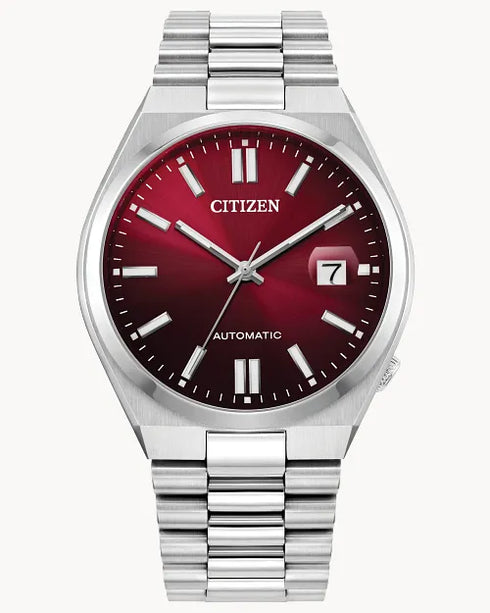Citizen NJ0150-56W “Tsuyosa” Automatic Watch – Burgundy Dial, 40 mm