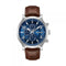TIMBERLANDTimberland TDWGF0055702 Driscoll Chronograph – Blue Dial, 46mm Steel Case, Brown Leather StrapWATCHESEcecile