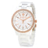 Michael Kors MK6837 Orologio da donna in ceramica bianca, 37 mm