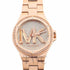 Orologio Michael Kors Lennox MK7230 Donna - Tono oro rosa, quadrante con logo Pavé