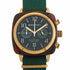 Briston Clubmaster Classic Chronograph 40mm British Green Dial Watch 15140.PYA.T.10.NBG