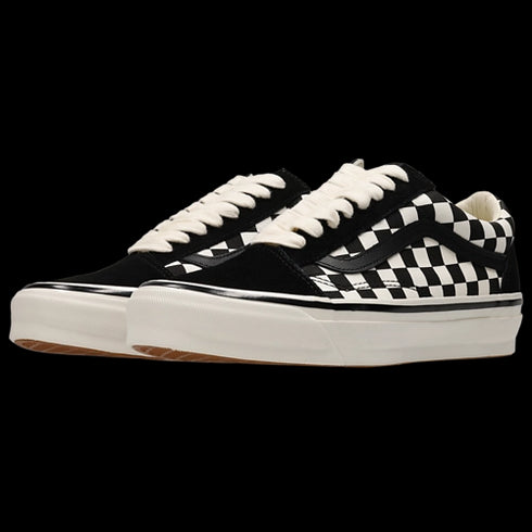 Vans Old Skool Checkerboard Nero Bianco Uomo