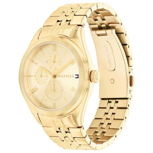 Tommy Hilfiger Monica 1782592 Orologio multifunzione da donna in tonalità oro