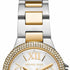 Michael Kors MK6982 Women's Camille Two-Tone Chronograph Watch with Crystal Accents