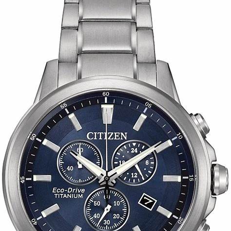 Citizen CA4624-56L Eco-Drive Chronograph Watch - Blue Dial