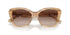 Ralph Lauren The Isabel RL8216U 6106/13 Occhiali da sole da donna - Montatura Oyster marrone, lenti sfumate marroni