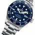 Swiss Military SMA34075.02 Men's Automatic Dive Watch - Stainless Steel, Blue Dial, 500M Water Resistance