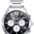 Mark Maddox HM1009-53 Men's Chronograph Watch - Stainless Steel Bracelet, Black Dial