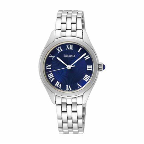 Seiko SUR329P1 Reloj mujer - Acero inoxidable, Esfera azul, 29mm