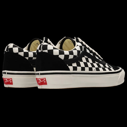 Vans Old Skool Checkerboard Nero Bianco Uomo