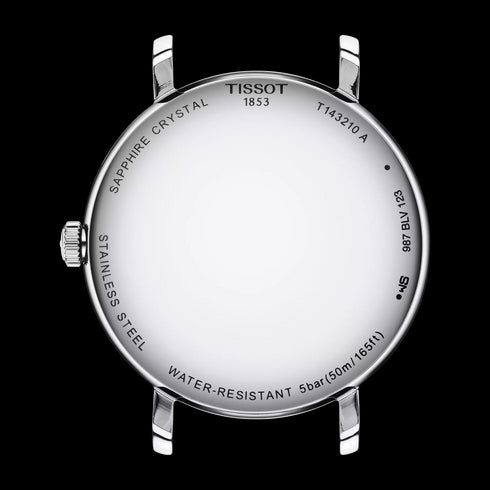 Tissot Everytime T1432101603300 – 34 mm Silver Dial with Roman Numerals