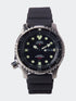 Citizen NY0040-09E Men's Watch - Black Dial, Stainless Steel Case and Black Rubber Strap