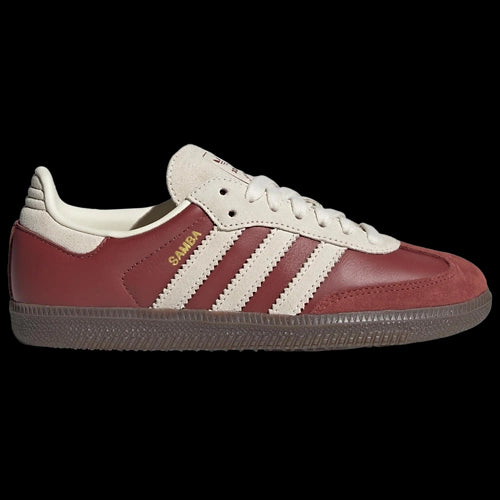 Adidas Originals Samba Og Burgundy White Women