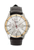 Casio MTP-1374L-7AVDF Herrenuhr - Silbernes Zifferblatt, Braunes Lederarmband