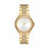 Michael Kors Lennox MK7361 Women's Watch - Gold-Tone, Crystal-Embellished Bezel