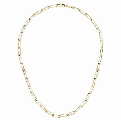 Gucci 18kt Yellow Gold Link to Love Necklace - Model YBB745654002