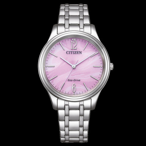 Citizen EM0411-71X Eco-Drive Women's Watch - Pink Dial