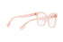 Burberry BE 2363 3874 51 Occhiali da vista da donna - Montatura quadrata in acetato rosa trasparente