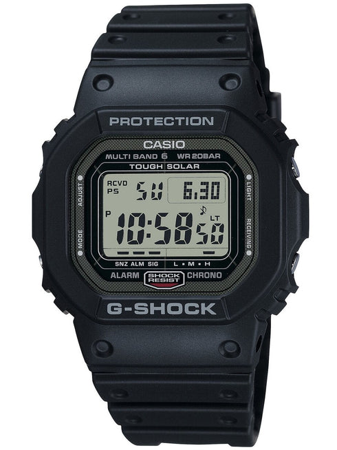 Casio G-Shock GW-5000U-1ER Reloj digital para hombre - Correa de resina negra