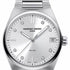 Frederique Constant Highlife Donna Quarzo FC-240SD2NH6B - Quadrante argento 31 mm, indici di diamanti, bracciale in acciaio inossidabile