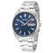 Seiko SUR341P1 Men's Quartz Watch - Blue Dial, Day-Date, Stainless Steel Bracelet