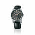 Seiko Presage SPB231J1 Men's Automatic Watch - 39.3mm Stainless Steel Case, Black Textured Dial, Leather Strap