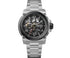 Ingersoll Anvil I16601 Orologio automatico da uomo - Acciaio inossidabile, quadrante scheletrato