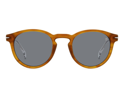 Occhiali da sole David Beckham DB 1111/S - Montatura avana, lenti grigie